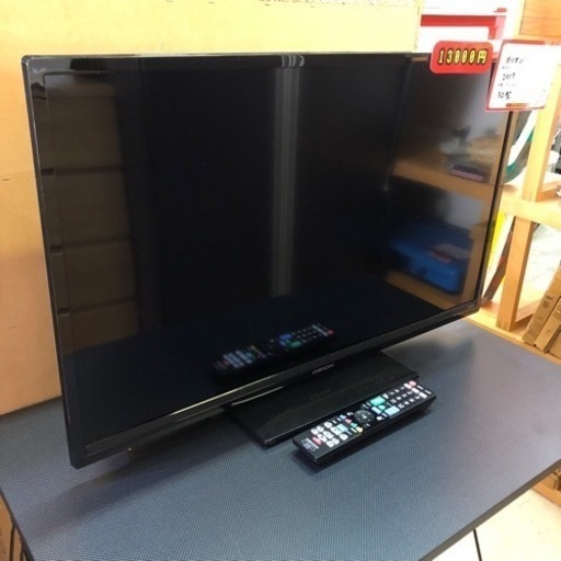 オリオン 液晶テレビ 32型 2017年製 リモコン付き TV テレビ 引っ越し