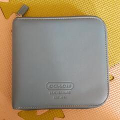 COACH　コーチCDケース　本革