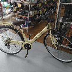 J050★使用感有り★軽快自転車★STOCK CLEAR★6段変速★LEDダイナモ★27インチ J050☆使用感有り☆軽快自転車☆STOCK CLEAR☆6段変速☆