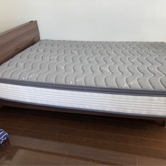 ダブルベット/上質マット】クリーニング済み【管理番号82211】