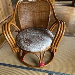 藤の椅子