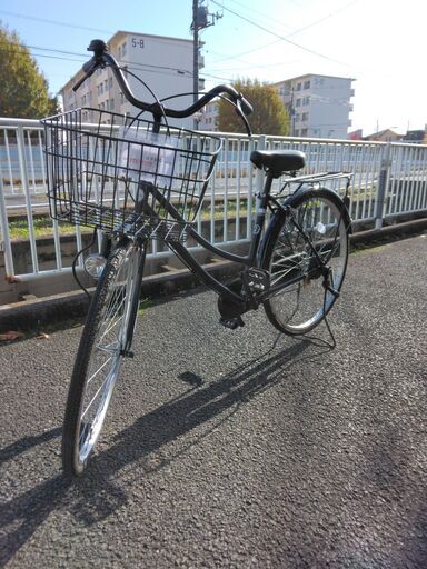★ジモティ割あり★  自転車 26インチ 黒 クリーニング済み SJ853