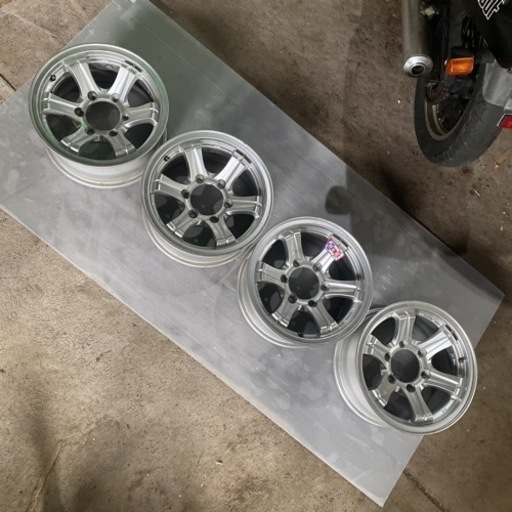 北海道発ウェッズweds？15インチ７J６穴139.7OFF +5品4本