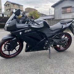 西成区天下茶屋東ニンジャ250R 黒　走行17000キロ　倉庫保管