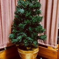 ジャンク　クリスマスツリー　ファイバーツリー
