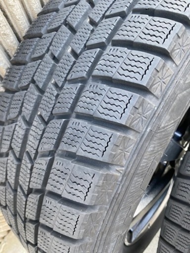 美品 スタッドレスタイヤ ナット&ホイール付き 195/65R15 グッドイヤー