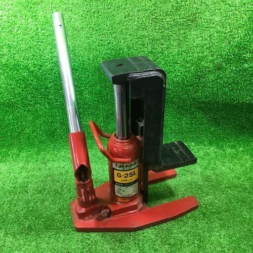 イーグル G-25L 爪付 油圧ジャッキ 爪荷重1t【市川行徳店】【店頭取引