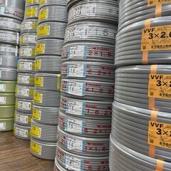 シーズン限定割引中】VVFケーブル 3×2.0㎜ ※各種メーカーやサイズ等