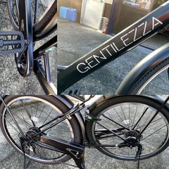 自転車 GENTILEZZA ブラック 27インチ 6段階変速機装備 購入から約2か月