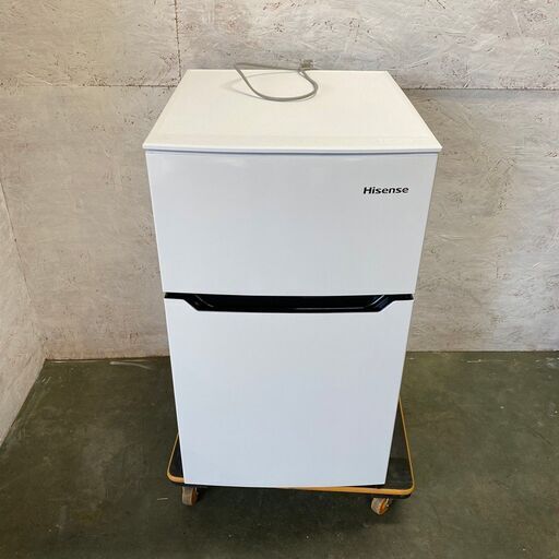 【Hisense】 ハイセンス 冷蔵庫 2ドア 冷凍冷蔵庫 93L HR-B95A 2019年製