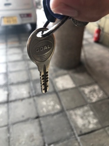 玄関ドア GOALシリンダー錠付き 決まりました！