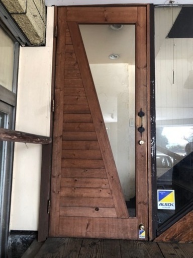 玄関ドア GOALシリンダー錠付き 決まりました！