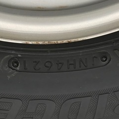 スズキ軽トラック、バン用　スタットレスタイヤ　ブリヂストンw300