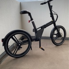 <美品>HONBIKE 電動折りたたみ自転車