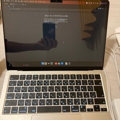 シュプリーム 極美品 22AW ウインドストッパー ワーク ベスト-M2 MacBook Air - スターライト メモリ16gb 1TB SSD office マウス スタンド付き