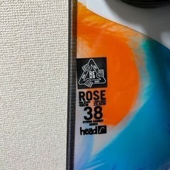 スノボ板と足の固定セットです