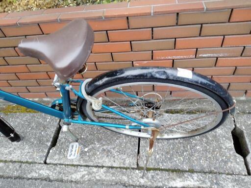 chariyoshy)27インチ自転車 メタリックブルー