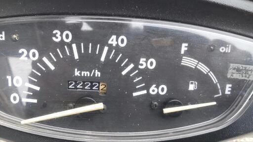 乗出し5万以内 ライブディオ AF34 1-4 乗り出し 45000円程