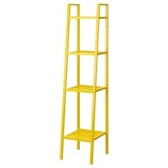 IKEA シェルフ　棚　レールベリ　黄色　イエロー