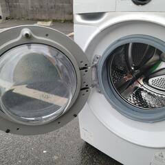 アイリスオーヤマ　7.5kgドラム式洗濯機　AD7-W/S　中古　リサイクルショップ宮崎屋佐土原店22.11.22k