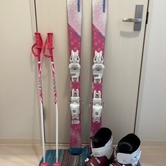 スキー板 セット 板 ストック ブーツ ビンディング