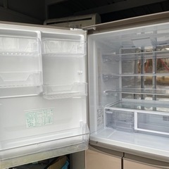 在庫処分⭐︎SHARP 440L どっちも5ドア冷蔵庫 SJ-XW44A-W