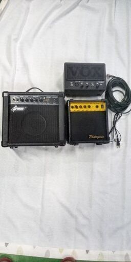 音楽用　アンプ　3点　中古　ギターなど