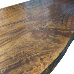 天板 長さ リビングテーブル 一枚板 カフェテーブル大判一枚板　天板　一枚板テーブル　ダイニングテーブル センターテーブル栃　トチ