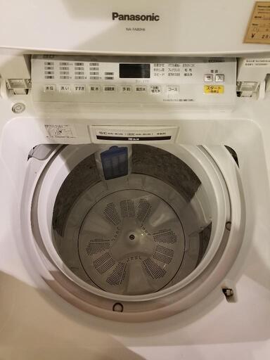 M012 Panasonic 全自動洗濯機 NA-FA80H6