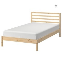 美品 IKEA 11月27日まで すのこベッドフレーム TARV...
