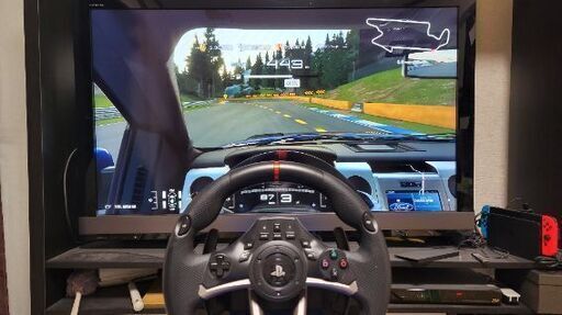 PS4 ハンコン　コックピット
