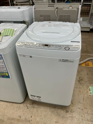 SHARP シャープ ES-GE7C 7kg洗濯機 2018年製 No.4295 ※現金、クレジット、スマホ決済対応※
