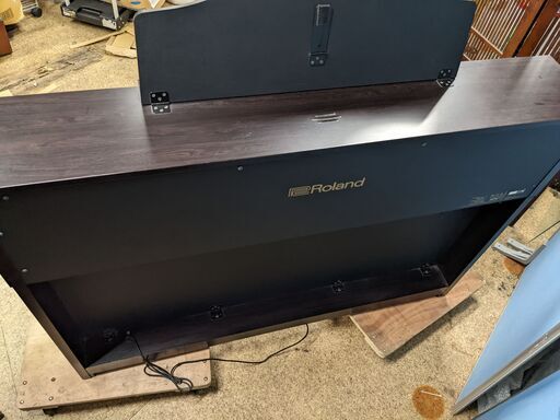 Roland ローランド 電子ピアノ HP605-GP 2017年製 ブラック 鍵盤 ピアノ 楽器 デジタルピアノ 椅子付き 動作確認済み
