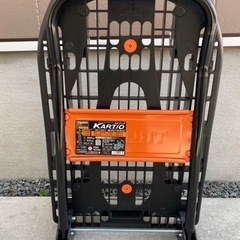 美品！台車【トラスコ】ストッパー付　折り畳み