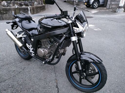 外車　枚方市　ヒョースン　HYOSUNG　GT250　3900km台   必見    実走行保証    新品タイヤ