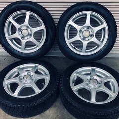 冬タイヤ 155/65R13 軽自動車用アルミ付きスタッドレス ...