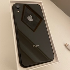iPhone XR BLACK 値下げ交渉可