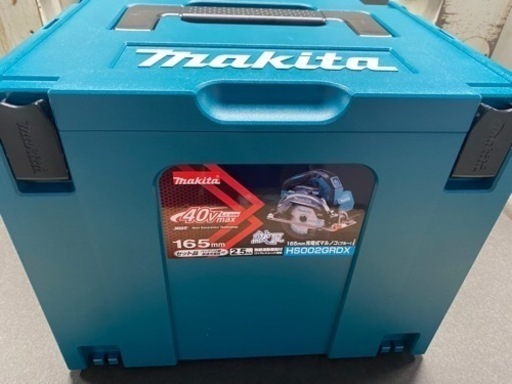 マキタ 40V 充電式マルノコ HS002GRDX 165mm 無線連動対応 バッテリ2個 充電器 ケース付 純正品フルセット