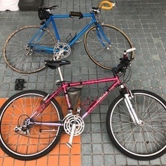 ※終了※★自転車★どちらも一台【3,000円】 ロードバイク マ...