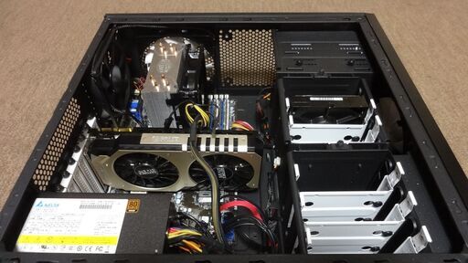 自作PC Raytrekケース i7 2700kGTX-970 SSD 256G HDD 1TB 16G DVD
