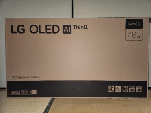 【新品未開封】LG 48型 4Kチューナー内蔵 有機EL テレビ OLED 48CXPJA