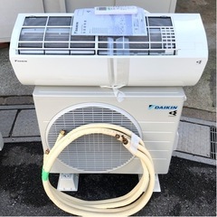 b）2021年製 使用頻度低 美品 DAIKIN ダイキン ルームエアコン S22YTES 