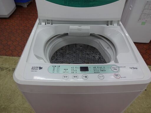 ID 21588　洗濯機ヤマダ　4.5K　２０１９年製　YWM-T45A1