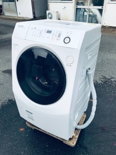 ②♦️EJ697番SHARPドラム式洗濯乾燥機