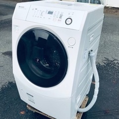 ②♦️EJ697番SHARPドラム式洗濯乾燥機