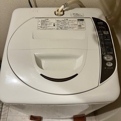 【引取のみ】無料　SANYO 洗濯機　2009年製　