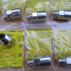 ☆日立金属 HITACHI片ねじソケット プッシュインパクト継手接続要領 LIA 15A21・X M8 LPガス用◆10個セット・ひょうたん印