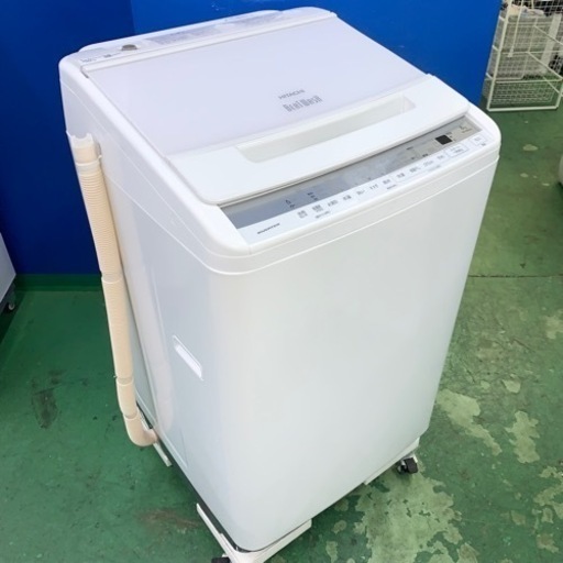 ️HITACHI️全自動洗濯機 2021年8kg美品 大阪市近郊配送無料