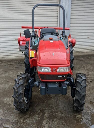 鹿児島発ヤンマー26馬力ディーゼルトラクターAF226　パワステ　モンローオート　前輪タイヤ新品爪新品タイヤ