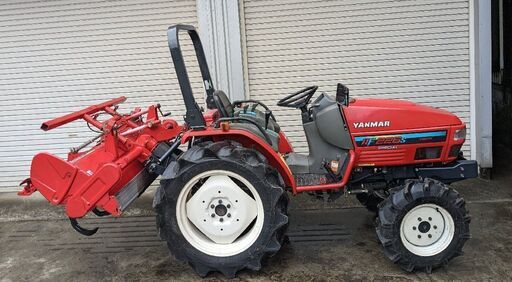 鹿児島発ヤンマー26馬力ディーゼルトラクターAF226　パワステ　モンローオート　前輪タイヤ新品爪新品タイヤ